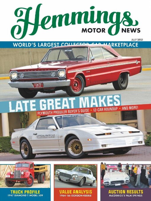 Cover image for Hemmings Motor News